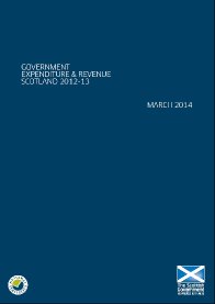 GOVERNMENT EXPENDITURE & REVENUE SCOTLAND (GERS) 2012-13