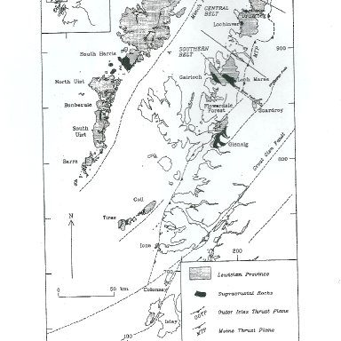 The Rock Formation of the West Coast of Scotland