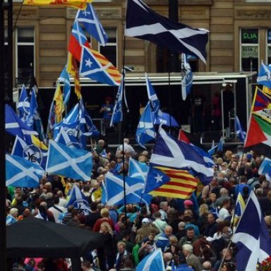 Scottish Independence Supporters hold Massive Rally in Glasgow #StillYes