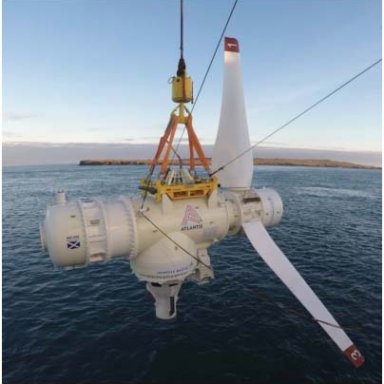 Tidal power project smashes record in waters off Scottish coast